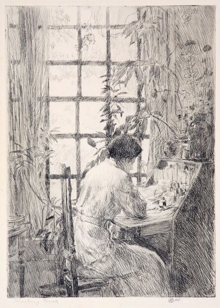 Childe Hassam, ‘The Writing Desk’, 1915