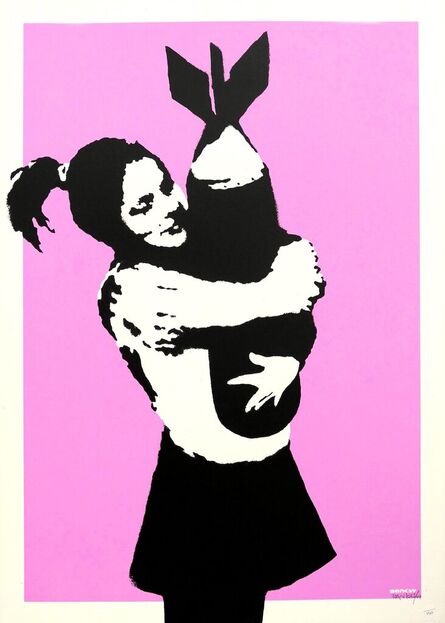 Banksy, ‘Bomb Love (Signed)’, 2003