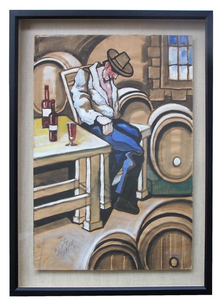 Hugó Scheiber, ‘At the Winery’, 1940