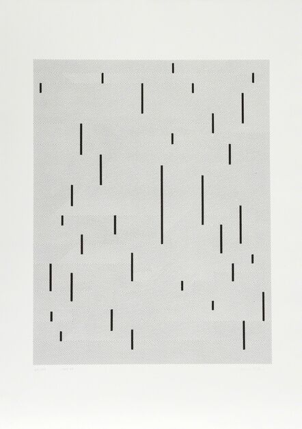 Anni Albers, ‘Connections 1925 - 1983 - With Verticals 1946’, 1984