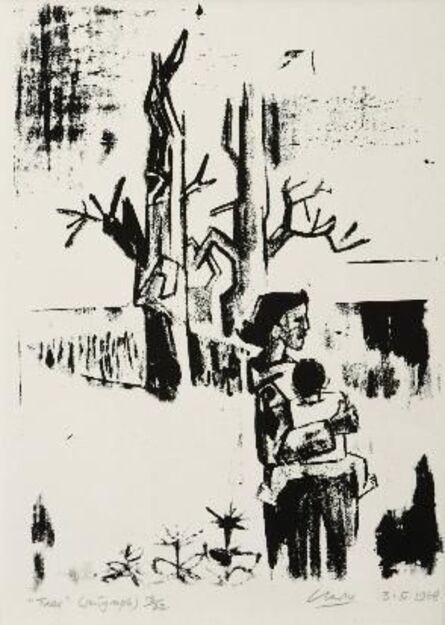 Peter Clarke (1929-2014), ‘Trees’, 1968