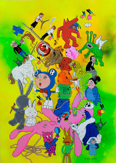 Laurina Paperina, ‘The Amazing Art World’, 2023