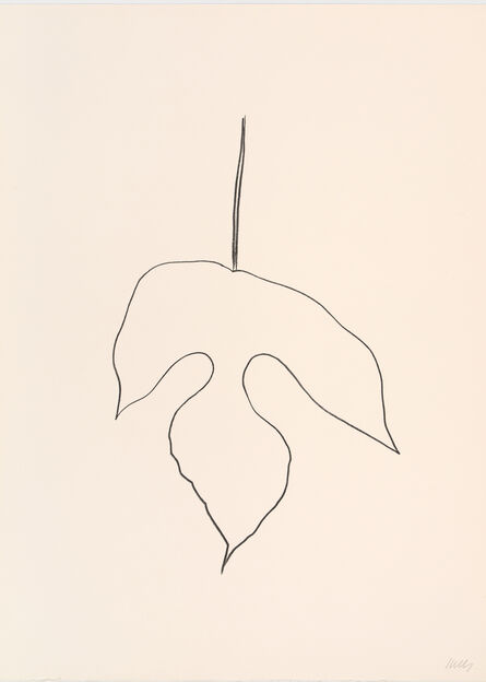 Ellsworth Kelly, ‘Mulberry Leaf’, 1979-1980
