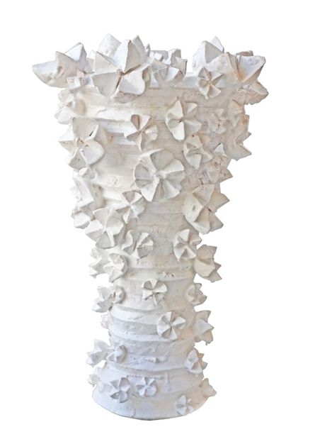 Peter Lane, ‘TALL WHITE FLOWER PLANTER’, 2013