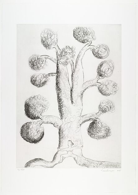 Louise Bourgeois, ‘Untitled (Tree with Woman)’, 1998