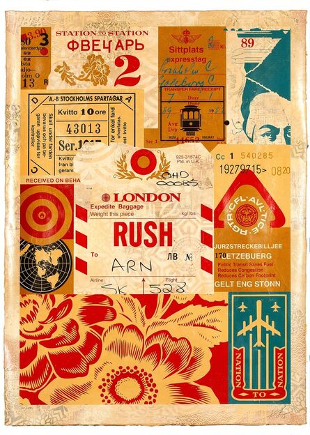 Shepard Fairey, ‘Station to Station 4’, 2012