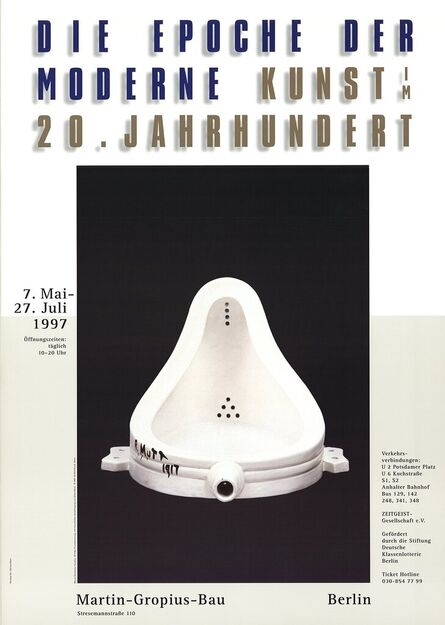 Marcel Duchamp, ‘Fountain’, 1997