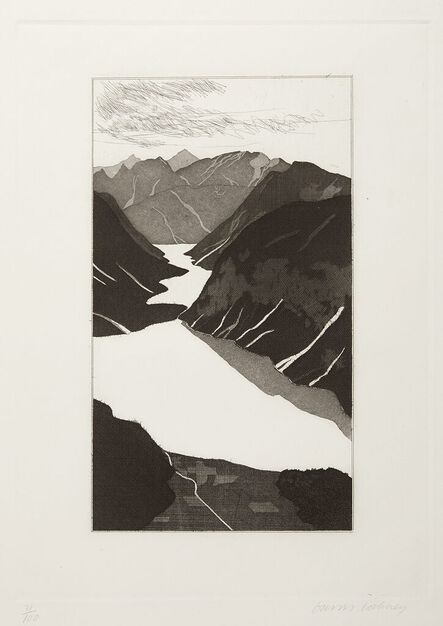 David Hockney, ‘The Lake’, 1969