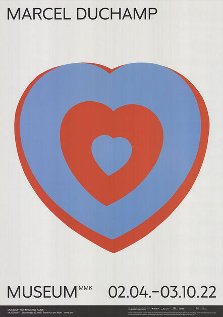 Marcel Duchamp, ‘Fluttering Hearts’, 2022