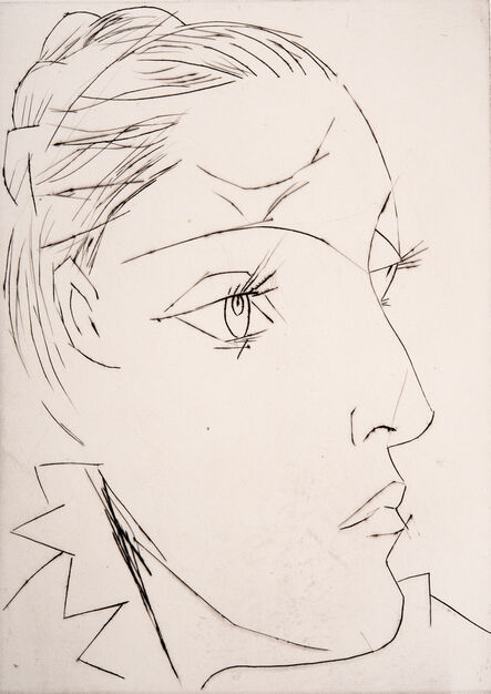 Pablo Picasso, ‘Portrait of Dora Maar Au Chignon’, 1961