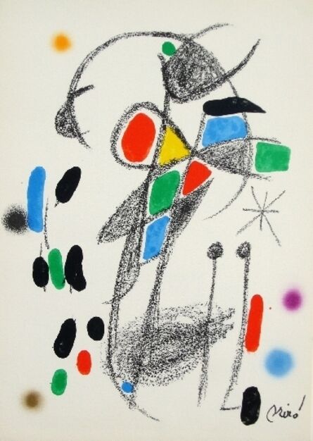 Joan Miró, ‘Maravillas con variaciones acrosticas 18’, 1975