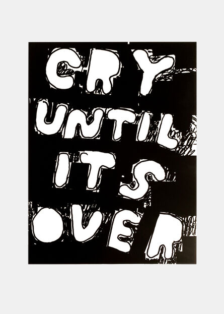 Stefan Marx, ‘Cry Until It ́s Over (Positiv)’, 2021