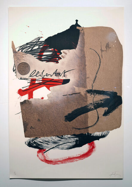 Antoni Tàpies, ‘Libertat’, 1988