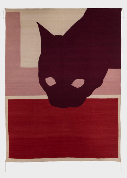 Ulrike Müller, ‘Rug (gato de cochinilla)’, 2015
