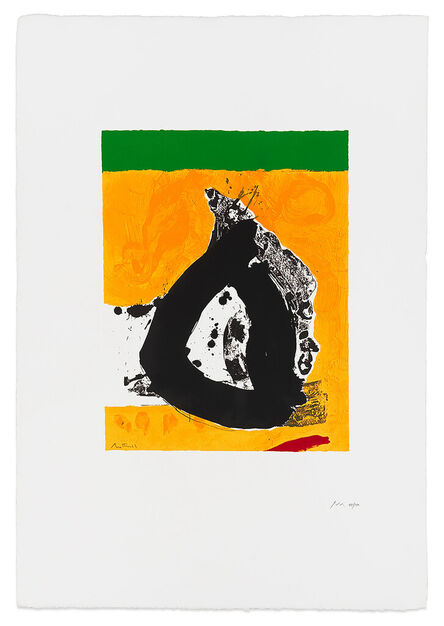 Robert Motherwell, ‘The Basque Suite: Untitled (ref. 83)’, 1971