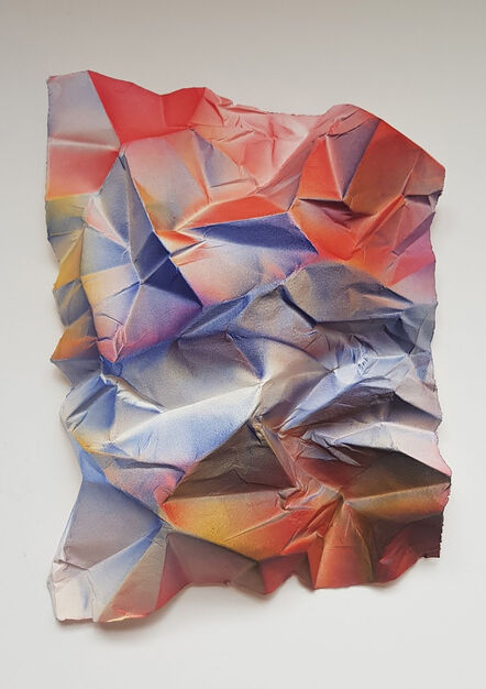 Louise Forthun, ‘Red + Blue + Orange’, 2021