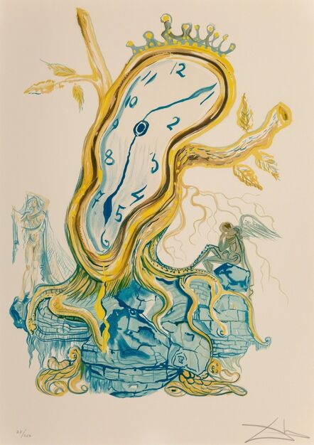 Salvador Dalí, ‘Stillness of Time, from Time’, 1976