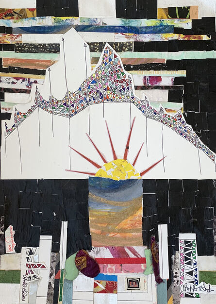 Amber Robles-Gordon, ‘The Temples of My Familiar : He Asks What Does the Sun Mean to You. I Say It's the Source, The Supplier of Energy. He Says To Everything Below.’, 2019