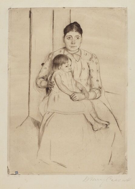 Mary Cassatt, ‘Repose’, ca. 1890
