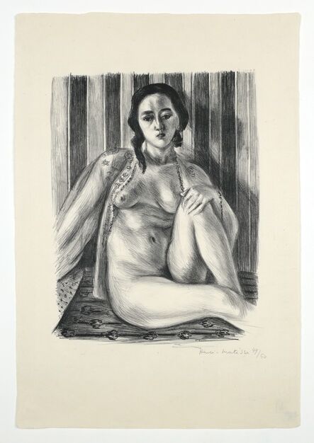 Henri Matisse, ‘Nu assis à la chemise de tulle’, 1925