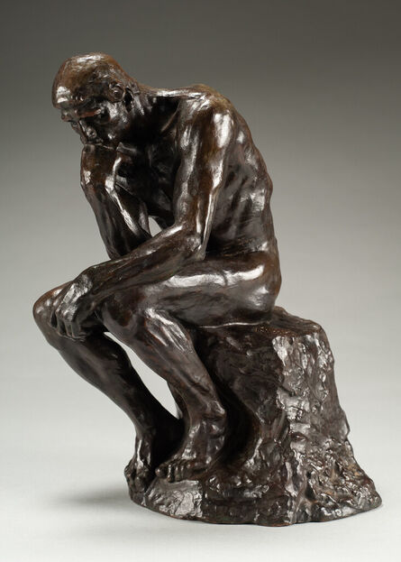 Auguste Rodin, ‘Le Penseur (The Thinker), Petit Modèle’, Conceived in 1881-1882; this example was cast by Alexis Rudier between 1920 and 1930.