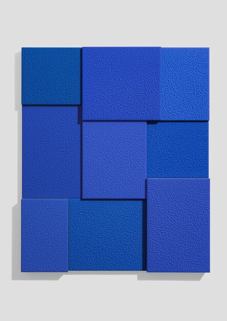 Peter Halley, ‘Blue, Nine Times’, 2023