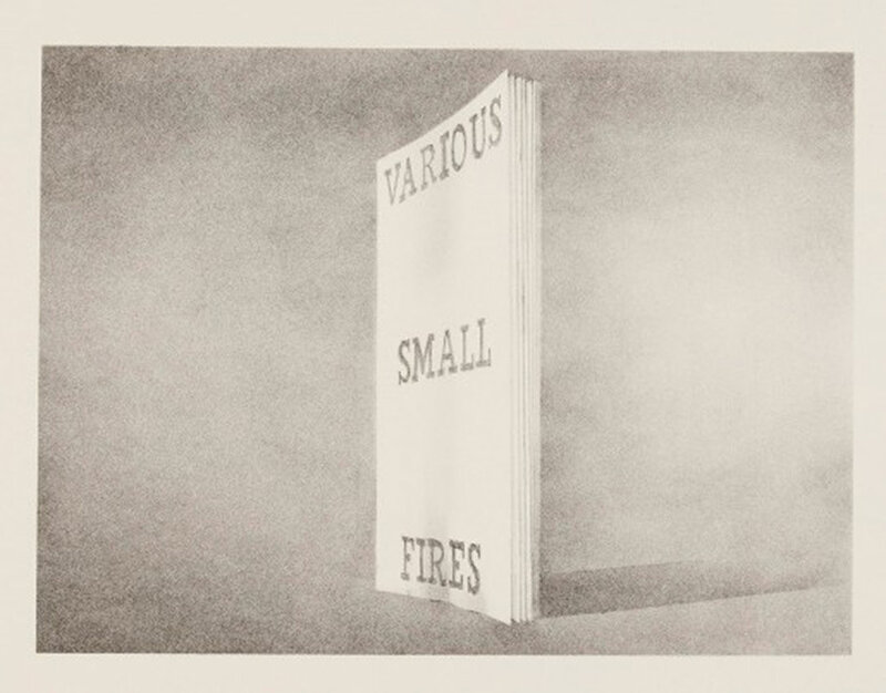 Ed Ruscha, ‘Various Small Fires’, 1970, Print, Lithograph, Lyndsey Ingram