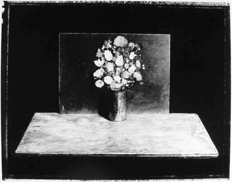 Pamela Ellis Hawkes, ‘Still Life with Bosschaert Flowers’, 2000, Photography, Silver print unmounted, Contemporary Works/Vintage Works