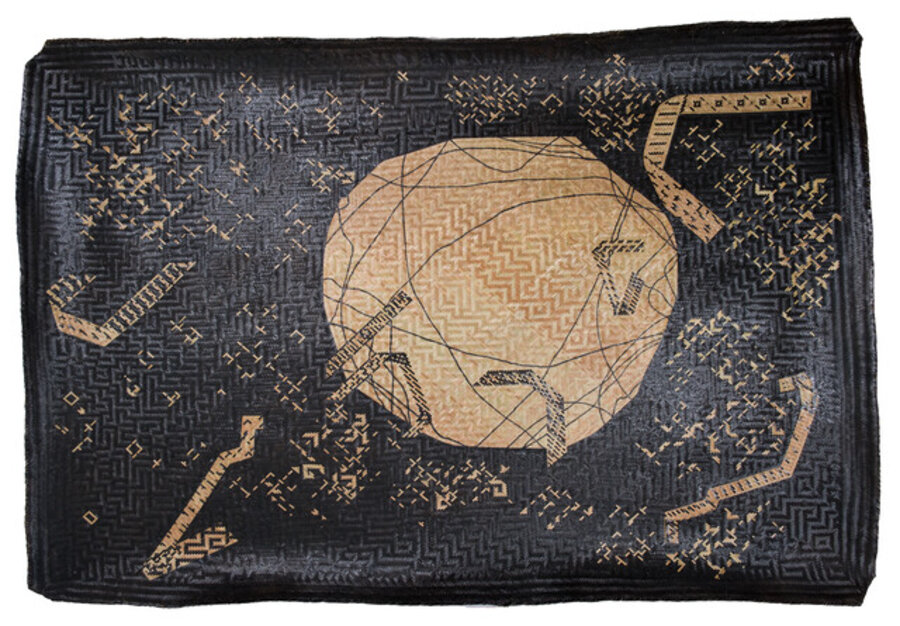 Mata Mimpi (The Eye of a Dream) weaving by: S. Narty Raitom, Zaitun Raitom, Julia Ginasius and Julitah Kulinting