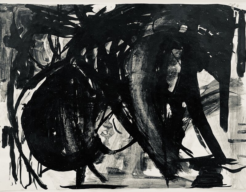 Lynne Drexler, ‘Untitled (Double-Sided)’, 1957, Painting, Ink on Paper, Rubine Red Gallery