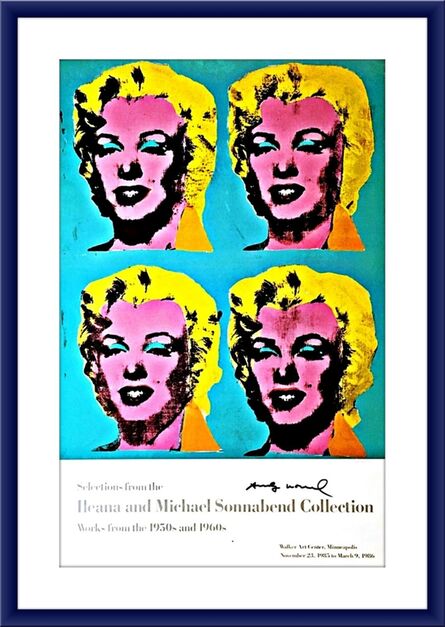 Andy Warhol, ‘Ileana and Michael Sonnabend Collection (Hand Signed)’, 1985