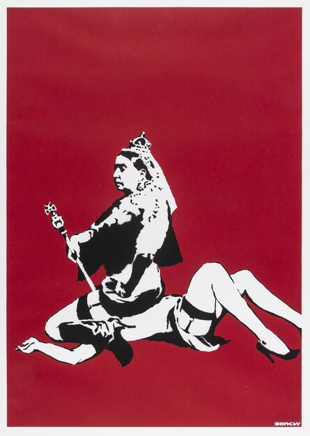 Banksy, ‘Queen Vic’, 2003