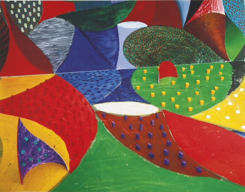 David Hockney, ‘Fifth Detail, March 27, 1995’, 1995, Print, Digital Inkjet Print, Robert Miller Gallery