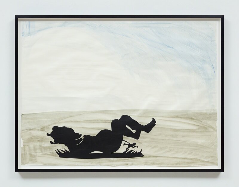 Kara Walker, ‘Escape Hatch’, 1994, Drawing, Collage or other Work on Paper, Cut paper and watercolor on paper, Sikkema Jenkins & Co.
