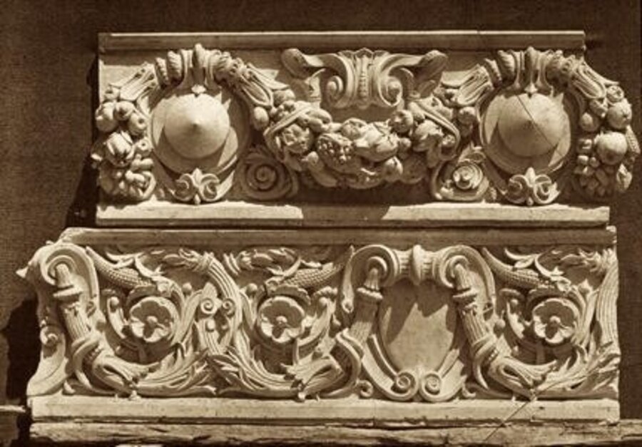 Le Nouvel Opéra de Paris #40 (architectural fragment by Charles Garnier)