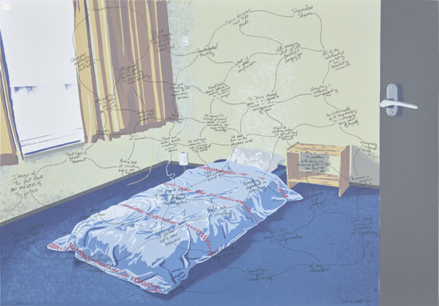 Space (In/Out) In An Empty Bedroom