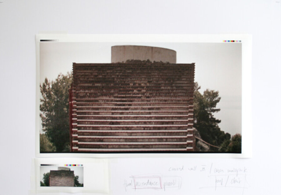 Study | Curved Wall 3 | Casa Malaparte