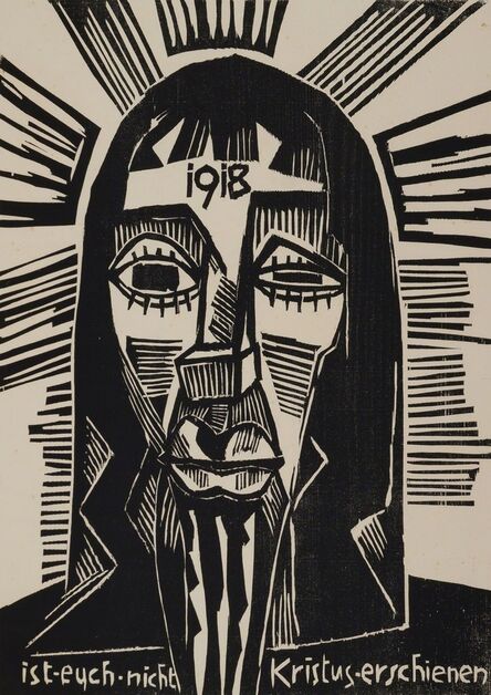 Karl Schmidt-Rottluff, ‘Christus’, 1918