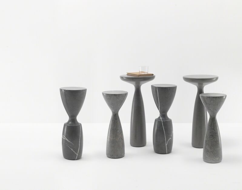 Stine & Enrico GamFratesi, ‘Stoneware tables’, 2012, Stone Grey / Pierre Grise / Grey Peacock, Galerie Maria Wettergren
