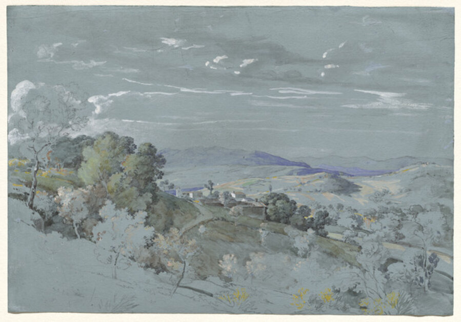 The Hills of Umbria near Perugia