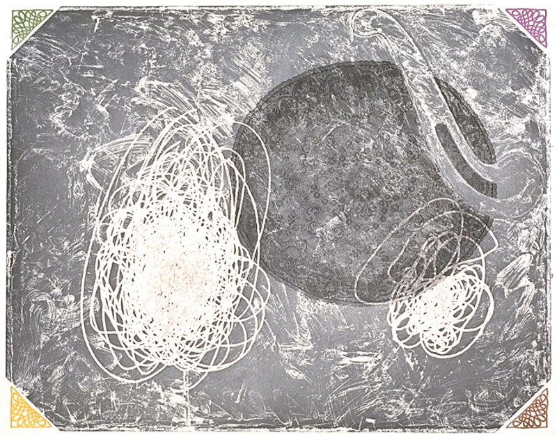 Robert Hudson, ‘Untitled’, 1986, Print, Color soft ground and hard ground etching with soap ground aquatint, Crown Point Press
