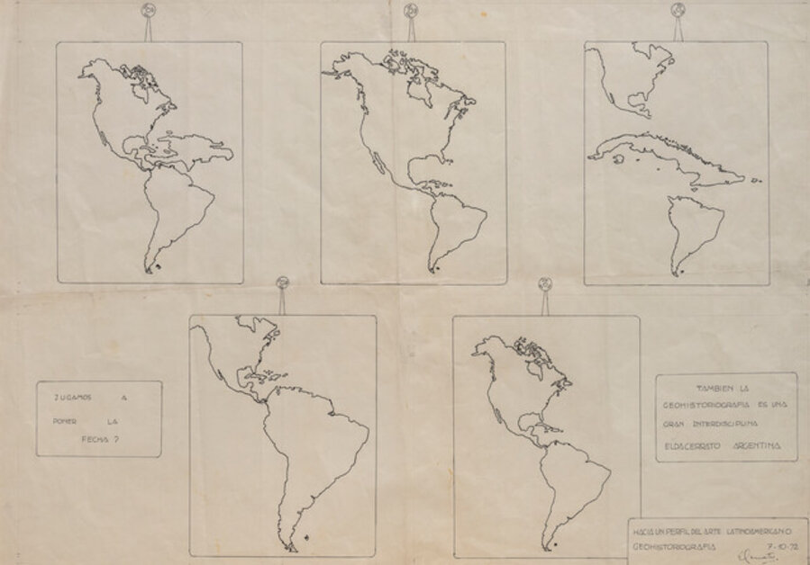 También la geohistoriografía es una gran interdisciplina. Hacia un perfil del arte latinoamericano. Geohistoriografía