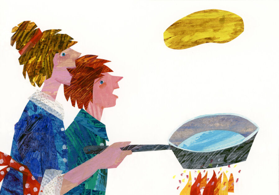 Illustration from “Pancakes, Pancakes!”