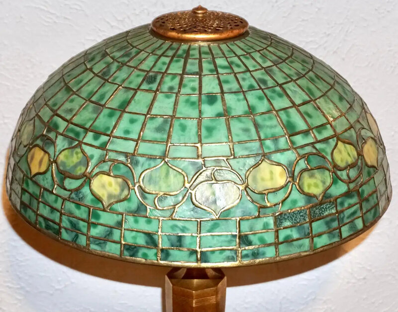 Tiffany Studios, ‘Tiffany Studios Acorn Table Lamp’, 1910, Design/Decorative Art, Glass, Bronze, AVANTIQUES