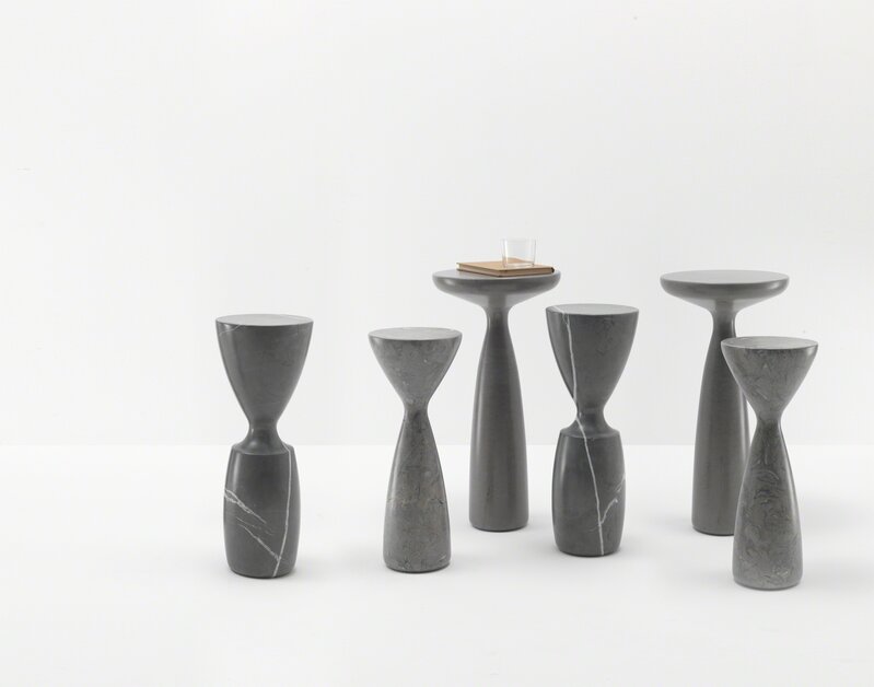 Stine & Enrico GamFratesi, ‘Stoneware tables’, 2012, Stone Grey / Pierre Grise / Grey Peacock, Galerie Maria Wettergren