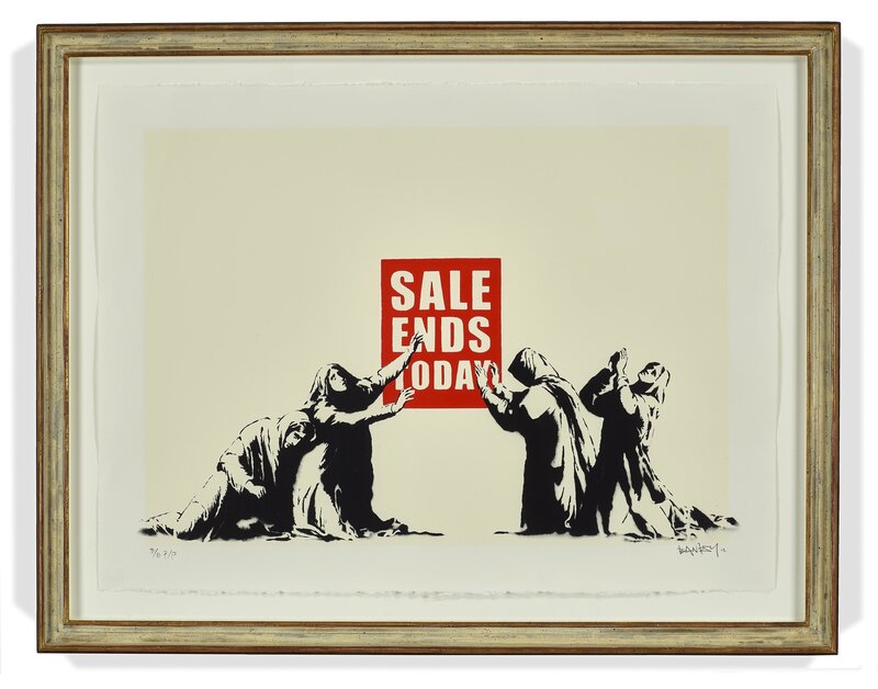Banksy, ‘Sale Ends’, 2006, Print, Screenprint, DELAHUNTY