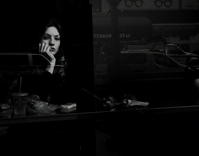 Jake Lambroza, ‘The Girl in the Cafe’, ca. 2016, Photography, Archival pigment print on Museum Rag, Soho Photo Gallery