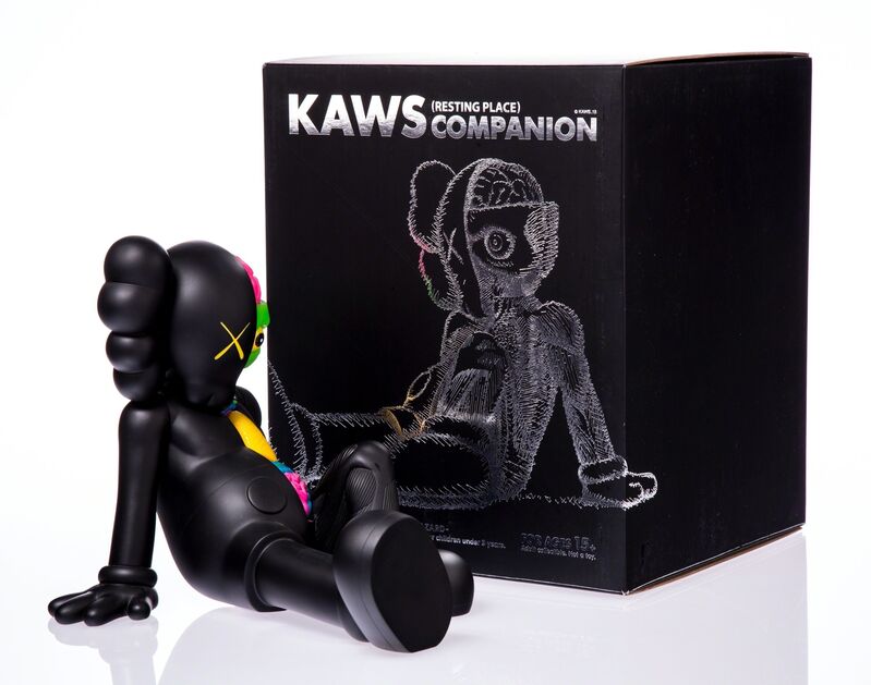 KAWS, ‘Resting Place Companion (Black)’, 2013, Other, Painted cast vinyl, Heritage Auctions