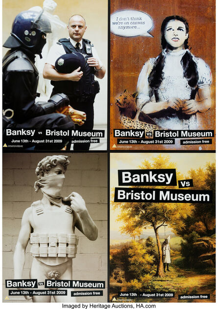 Banksy, ‘Banksy vs. Bristol Museum, poster’, 2009