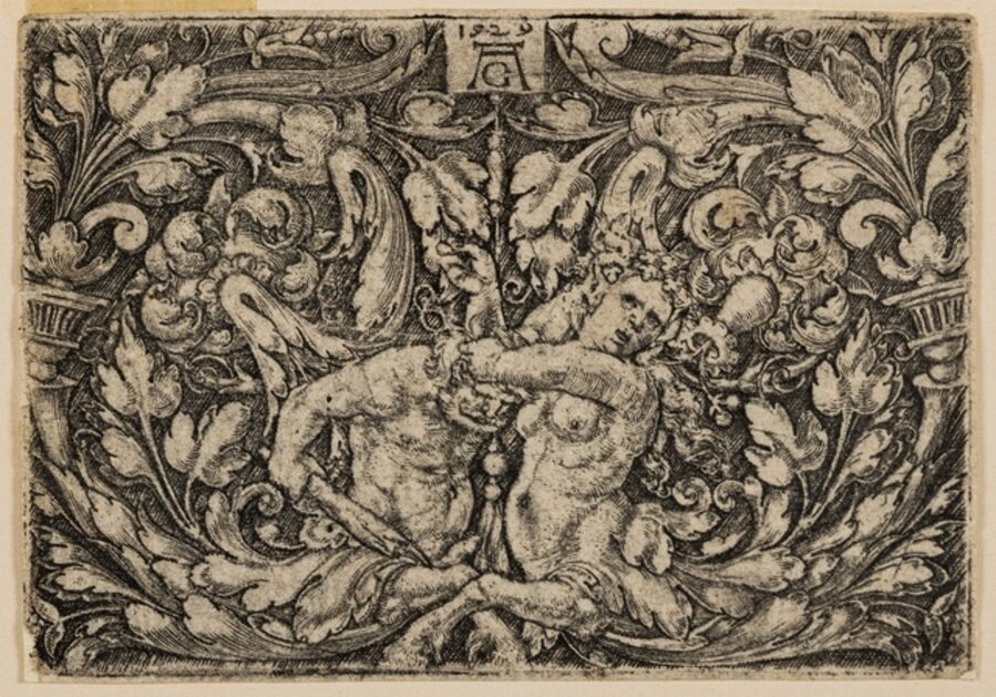 Ornament with a Fighting Centaurs’ Couple